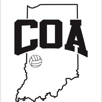 Crossroads of America Volleyball Club logo